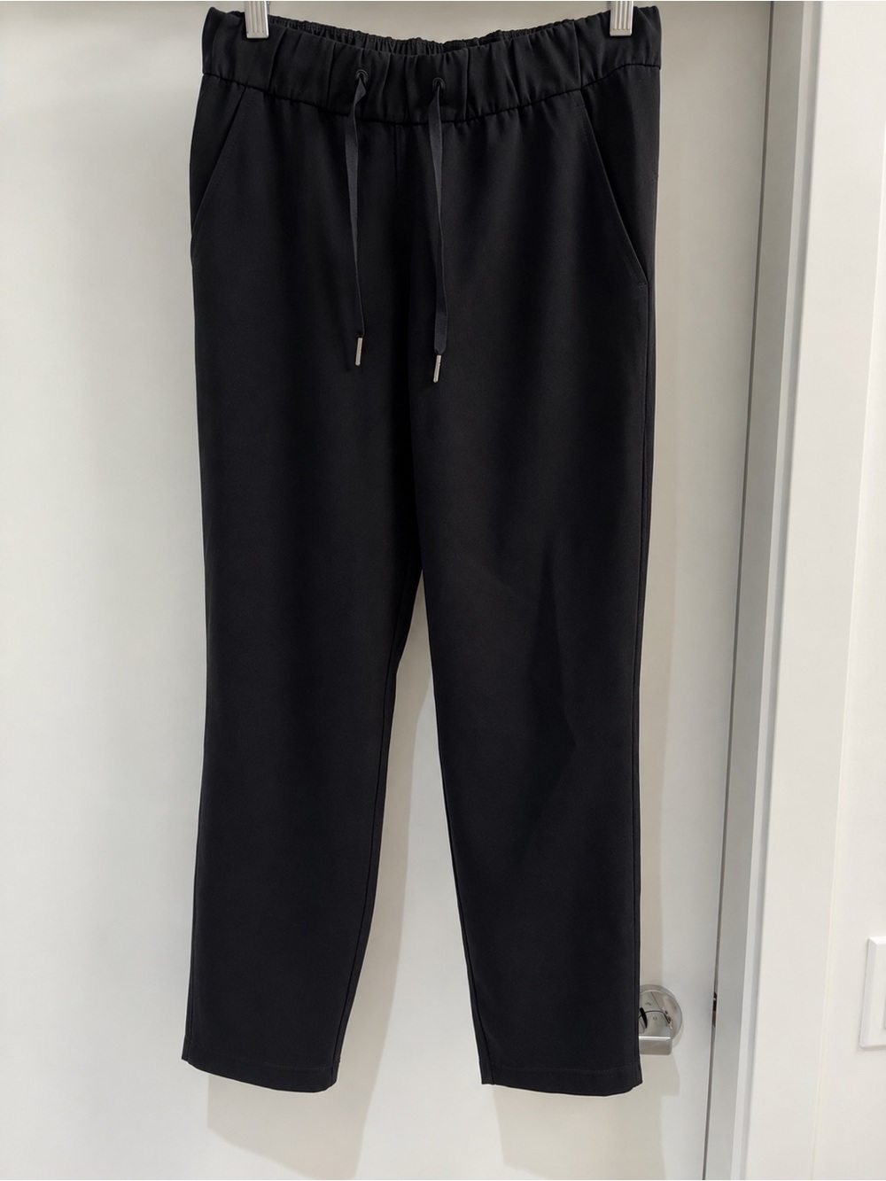 lululemon athletica Black Drawstring Track Joggers